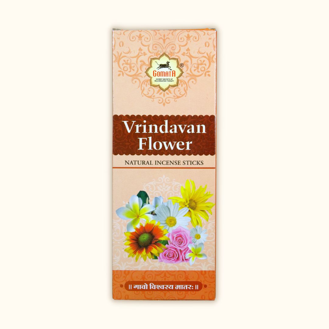 Vrindavan Flower Incense Sticks by Gomata Bliss